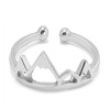 European and American popular hand -trimmed big mountain shape ring tourist mountain peaks ring ring women's new product small products promotion direct sales