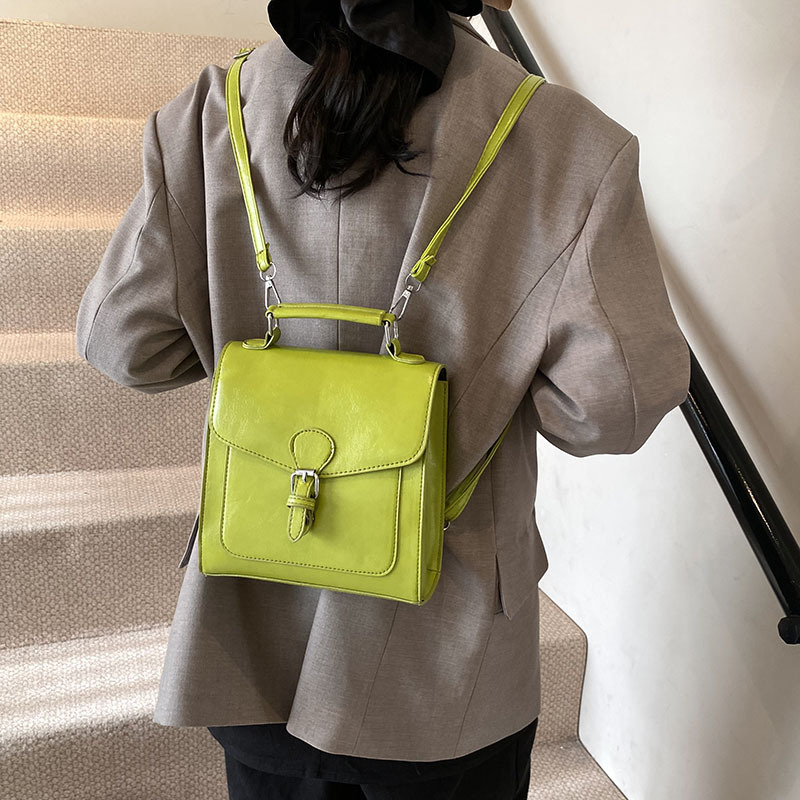 Nicho de diseño de alta sensación de moda mochila pequeña mochila para mujeres 2024 nuevo estilo universitario bolso pequeño