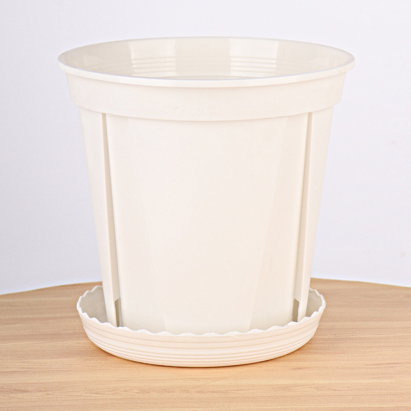 Macetas de montaña verdes transparentes, Clemátides, rosas, suculentas, fabricante mayorista de macetas de plástico para flores Phalaenopsis, macetas de galón con control de raíces