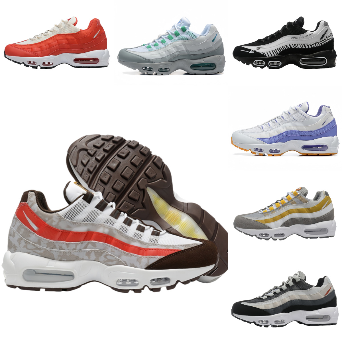 With half size MAX95 breathable full-length air cushion sports…