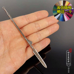 雪中悍刀行影視周邊陳芝寶梅子酒長槍武器模型合金擺件古代兵器