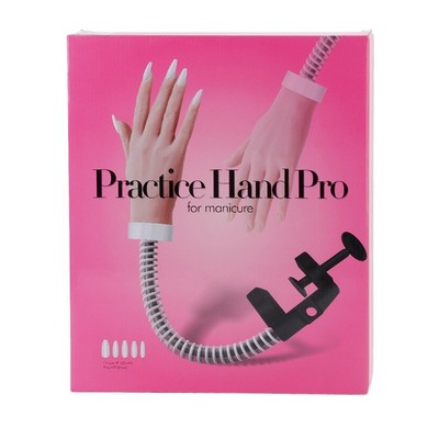 美甲硅胶假手练习模型硅胶机械手可弯曲调节活动模型假手固定支架