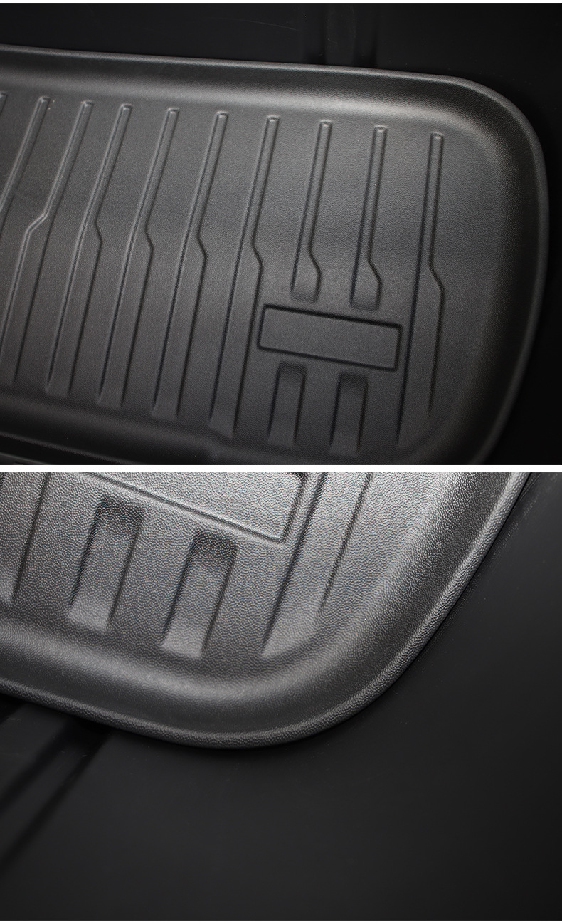 Suitable for Tesla Trunk Mat Model Y/Yl/3 New Version Six-Seater Front and Rear Trunk Mat Full Coverage Waterproof Accessories