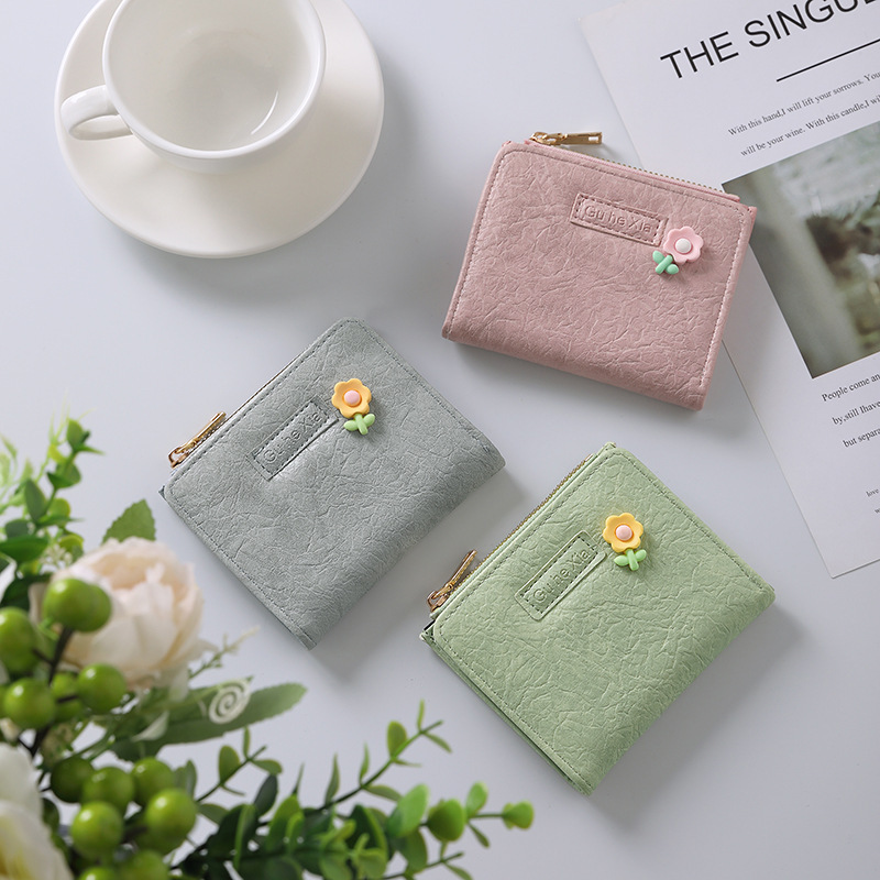 New Design Small Wallet for Students, Short Style with Multiple Card Slots, Card Holder, Coin Purse, and Money Clip New Design Small Wallet for Students, Short Style with Multiple Card Slots, Card Holder, Coin Purse, and Money Clip