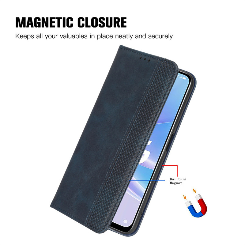 Retro Magnetic Wallet Flip Case For Xreal Beam Pro Protective_voghion.com