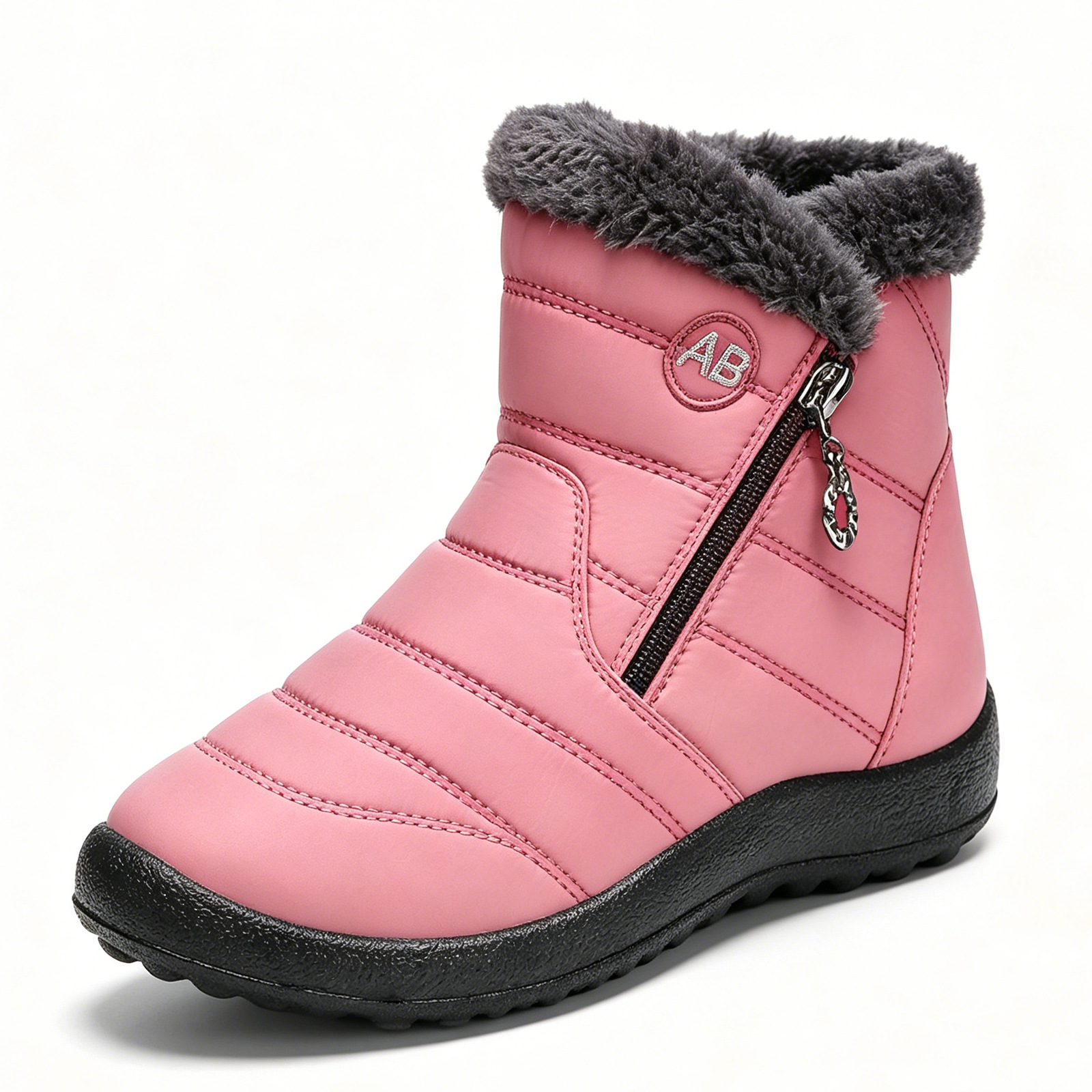 Zapatos de algodón para mujeres de invierno nuevas botas de algodón cálidas para hombres y mujeres de tamaño transfronterizo botas de nieve de poliuretano
