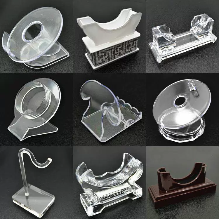 Акрил прозрачный кристалл изумруд ювелирные украшения браслет браслет браслет нефритовый браслет подставка реквизит