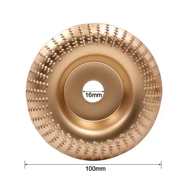 Golden, crooked, 100mm
