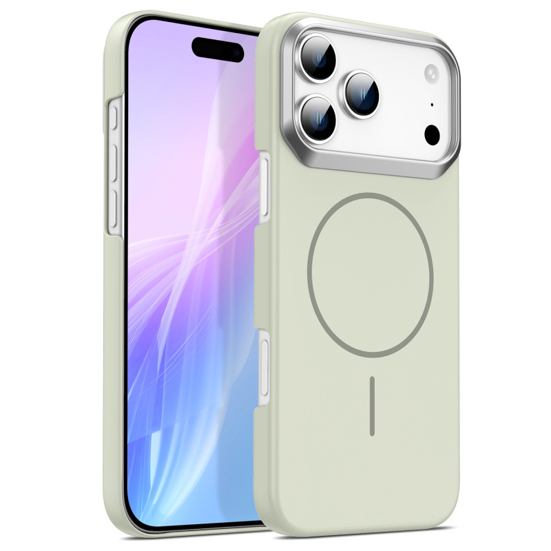金甲肤感细圈磁吸适用iPhone17PROMAX磨砂手机壳苹果16高级感防摔|undefined