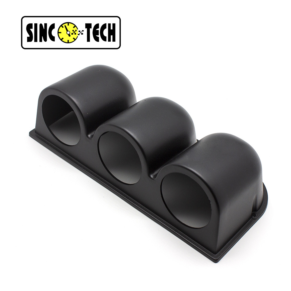 Car Instrument Modification Universal Single Hole Double Hole Three Hole Instrument Frame 52mm Triple Instrument Holder Instrument Cover