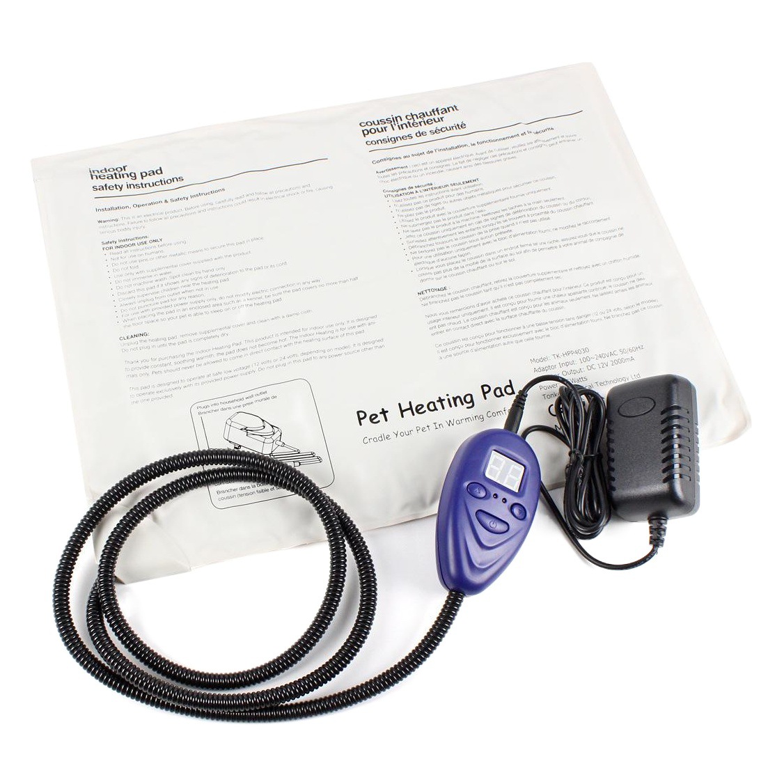 Mascota manta eléctrica pequeña y mediana perrera gato adecuado para calefacción de temperatura constante impermeable anti-arañazos y mordedura almohadilla térmica ventas directas de fábrica