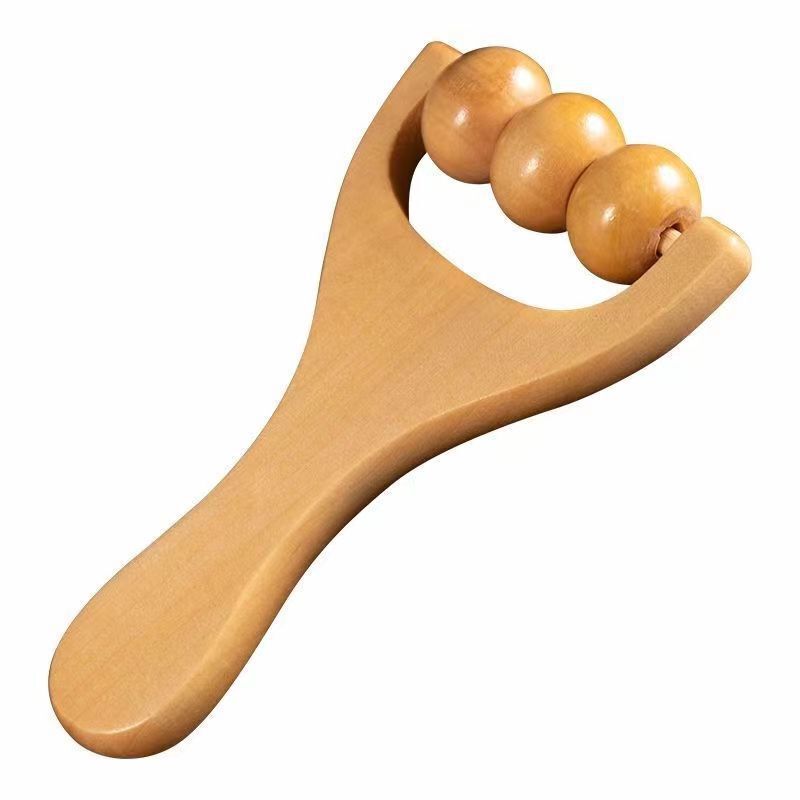 Wooden Massager Foot Massage Hand Roller Slingshot Shoulder Neck Waist Head Face Massager Birthday Prop Meridian Wooden Massager Foot Massage Hand Roller Slingshot Shoulder Neck Waist Head Face Massager Birthday Prop Meridian
