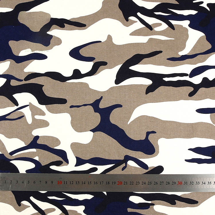 Tejido al por mayor 100% algodón camuflado uniforme