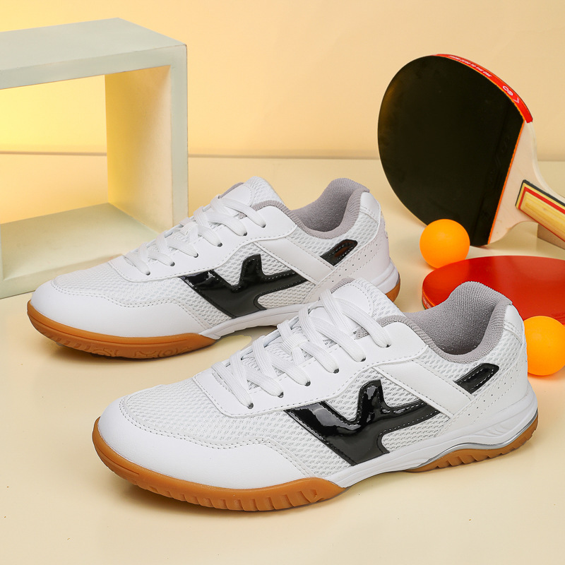 Professional table tennis shoes men's non-slip wear-resistant comprehensive training lightweight breathable shock-absorbing tennis badminton sneaker women Professional table tennis shoes men's non-slip wear-resistant comprehensive training lightweight breathable shock-absorbing tennis badminton sneaker women