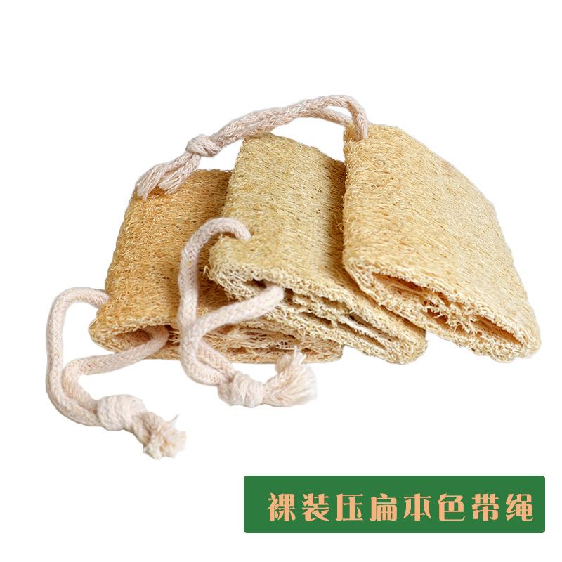 Comercio exterior al por mayor Loofah esponja plato cepillo Loofah esponja cepillo olla Baño de flores tienda departamental Toalla de baño olla cepillo plato bloque