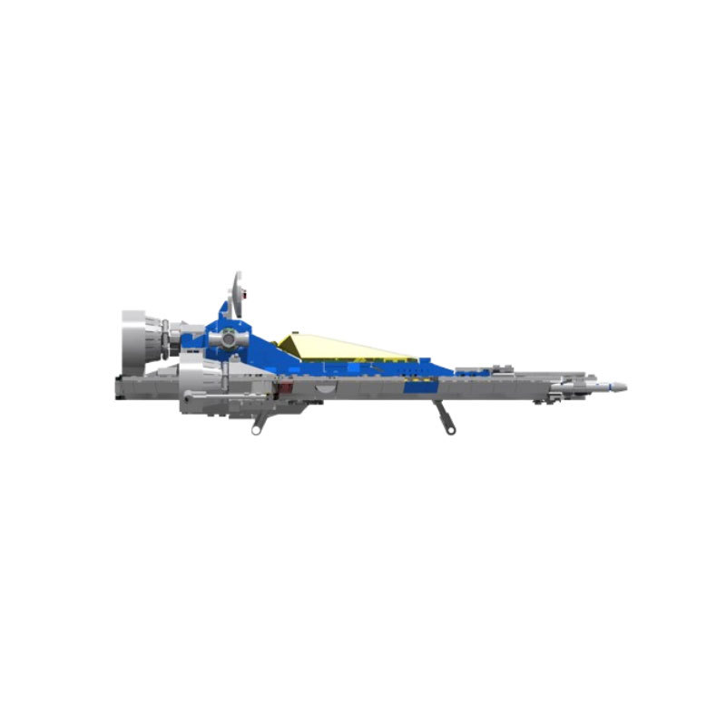 Modelo de construção foguete espacial blocos de montar_voghion.com