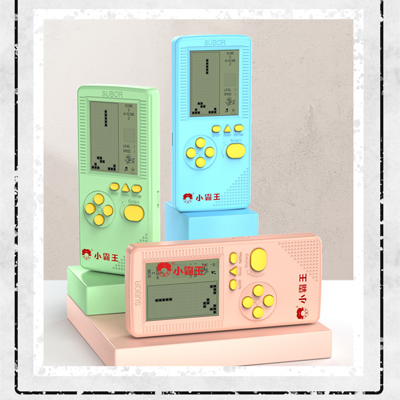 Tetris, game console, handheld screen, 1inch