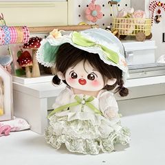 20 センチメートル綿ベビー服人形人形ヒトデボディノーマルボディ人形服 20cm グリーンスカート卸売