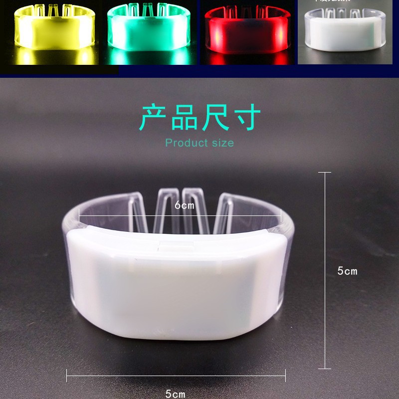 Una pequeña cantidad de en stock pulsera luminosa led15 color M palabra pulsera luminosa Concierto música Festival actividad atmósfera Accesorios