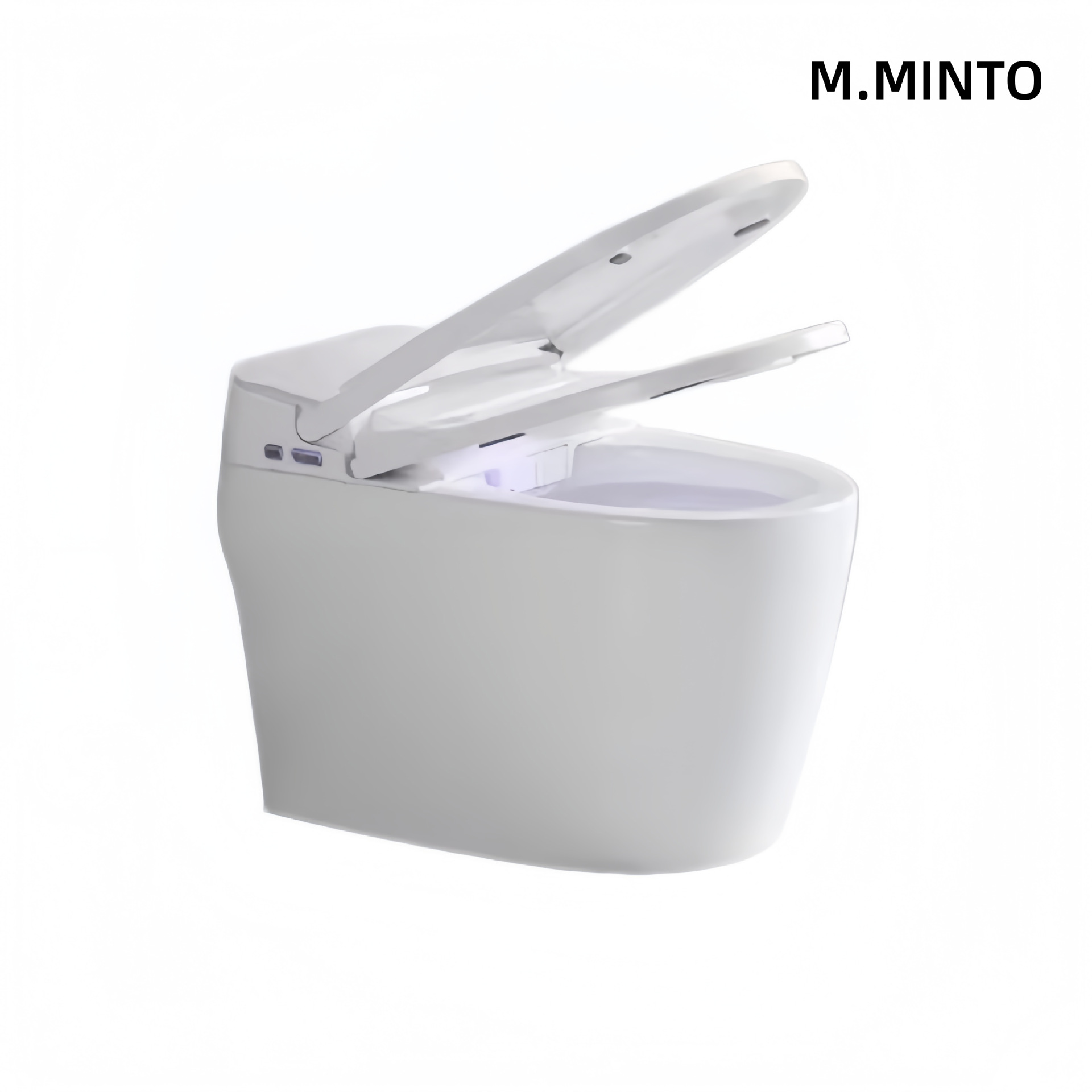 Sanitarios modernos fáciles de limpiar ahorro de agua hotel baño WC inodoro inteligente alto