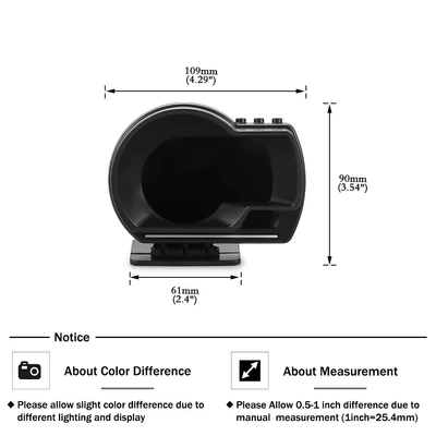 oil temperature, speedometer, and GPS, automobile instrument