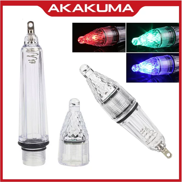 Night fishing fishing lamp LED fishing lamp deep sea underwater luminous fish lamp portable fish lamp multicolor wholesale