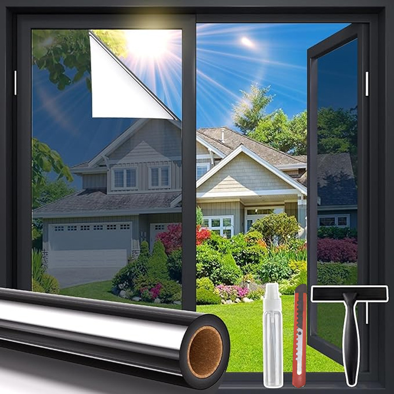Amazon cross-border glass sun protection and insulation film, blackout solar film, one-way perspective sunshade glass film Amazon cross-border glass sun protection and insulation film, blackout solar film, one-way perspective sunshade glass film