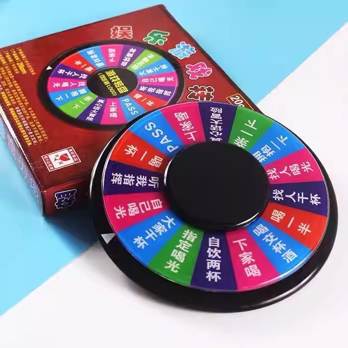 Ruleta de alcohol, artículos de entretenimiento, accesorios para juegos de beber en bares KTV, juguetes de entretenimiento, ruleta rusa