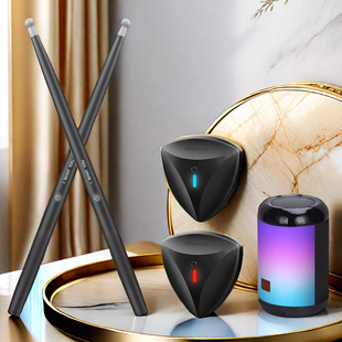 跨境外貿【新品首發】空氣架子鼓電子鼓感音模擬成人兒童初學者專