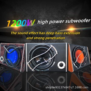 Fərdi yüksək güclü 6/8/10/12 düym korpuslu sabvufer, avtomobil audio modifikasiyası üçün