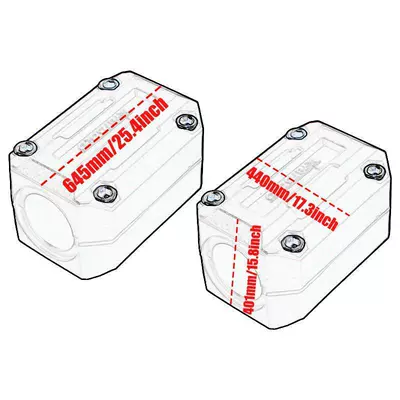 Motorcycle bumper anti-fall rubber bumper anti-fall