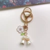 Keychain, orchid