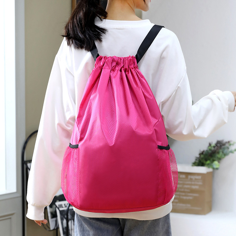 Diamond-Shaped Drawstring Backpack for Men and Women, Oxford Cloth Bag, Large Capacity Nylon Bag, Waterproof Large Capacity Diamond-Shaped Drawstring Backpack for Men and Women, Oxford Cloth Bag, Large Capacity Nylon Bag, Waterproof Large Capacity