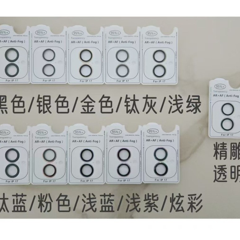 Aplicable a Apple 17promax película de lente iphone 16 Pro posicionamiento segundo pegado ojo de halcón AR + AF película de lente original