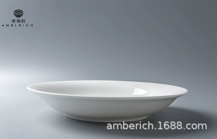 Factory simplicity Soup Zhengde's plate Chinese -style 14 -inch chopped pepper head disc disc