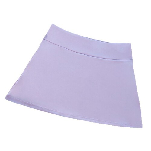 Girl's bare skin fitness short, tennis skirt, double-layer anti-lift dance pleated skirt, running breathable exercise half skirt