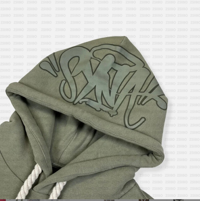 SynaWorld sudadera pantalones de chándal de dos piezas y2g carta bordado oversized HOODIE sweatpants traje