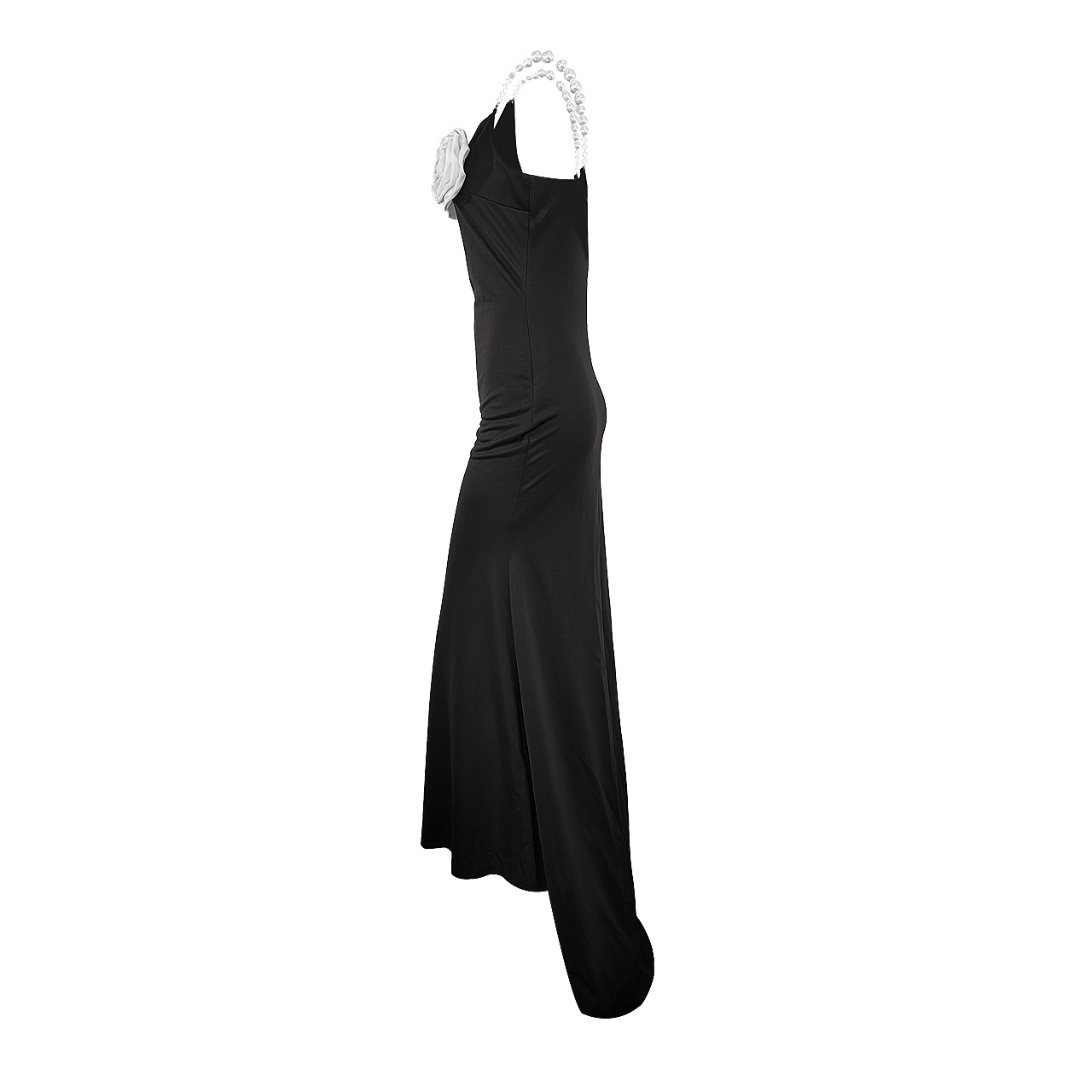 Wholesale Women's Sexy Flower Daily Date Bar Strap Sleeveless Sheath dress neck display picture 21