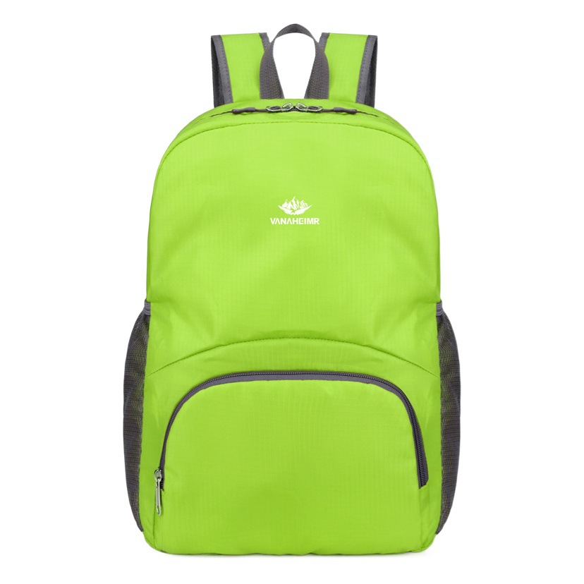 Mochila deportiva al aire libre nueva mochila multifuncional ligera de gran capacidad para imprimir logo moda simple bolsa plegable
