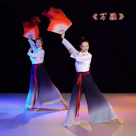 夏辉同款万疆舞蹈服装原版广场舞古典汉服练功套装表演现代舞台装