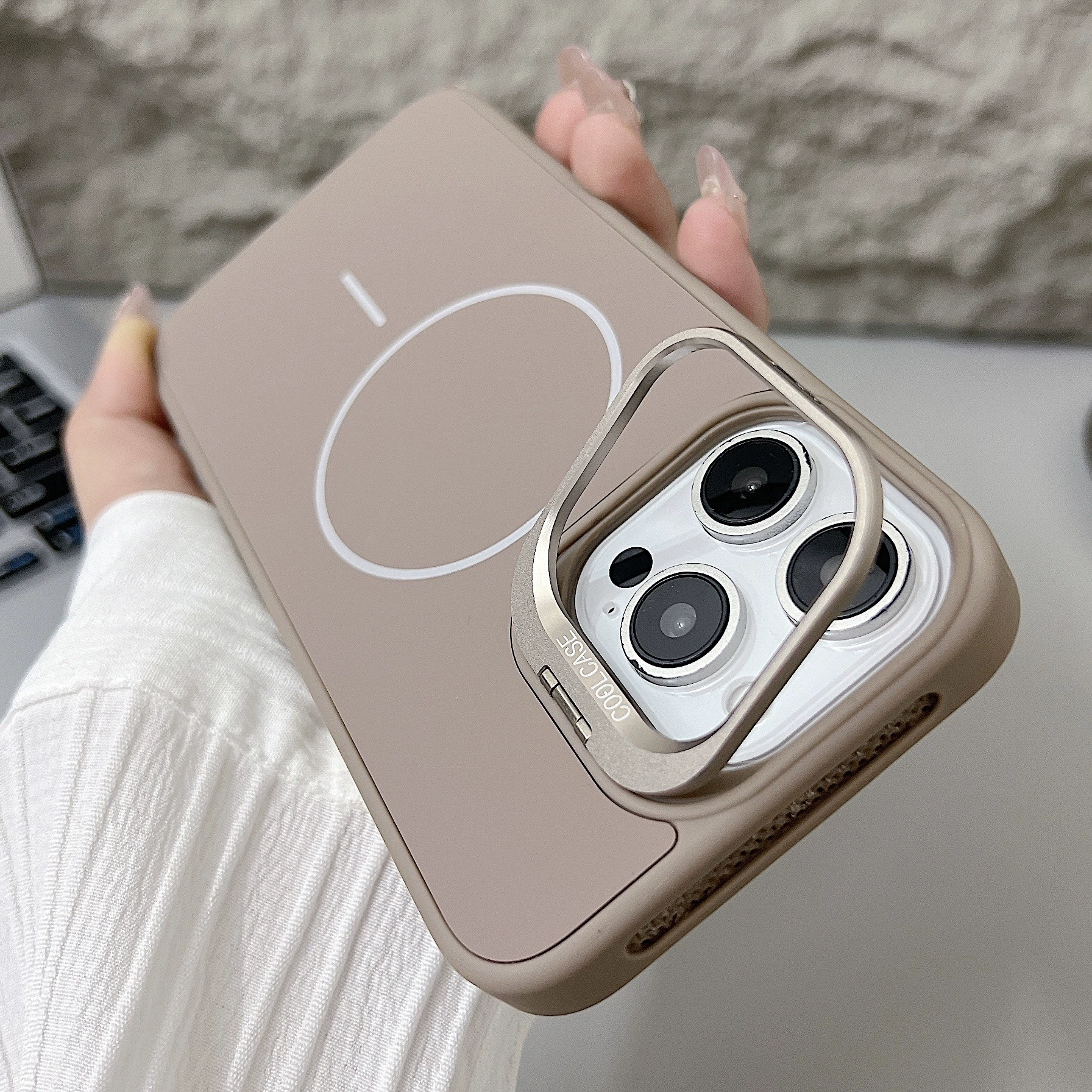 Apple, совместимый матовый защитный чехол, iPhone 16, линза, трубка, (跨境贸易), iphone