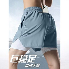新款运动短裤男跑步可放手机专用夏季