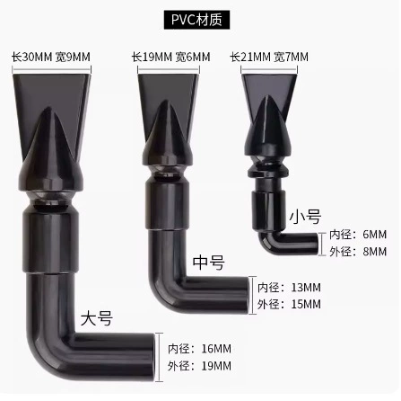 Задний фильтр Разъем для выхода воды из аквариума головка для создания волны воды вращающийся выход для утконоса водопад разъем для производства воды плоская горловина