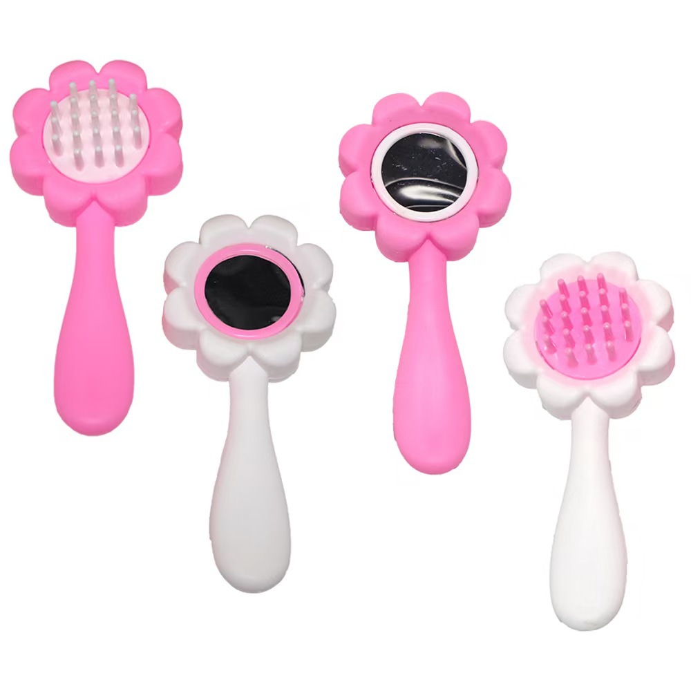 Doll simulation comb mirror children DIY comb cute play house toys dressing accessories manufacturers wholesale