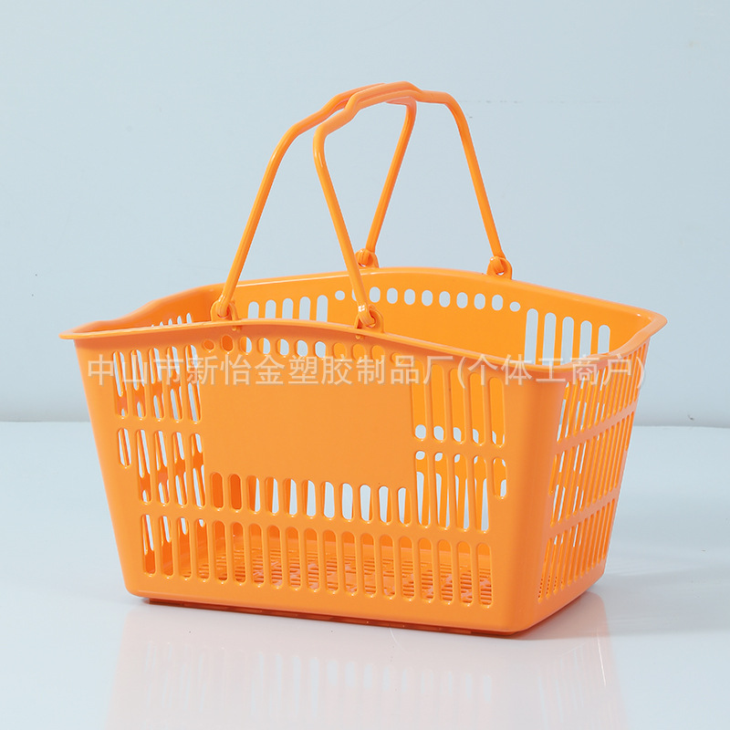 Fabricantes de cestas de compras de bocadillos tienda de conveniencia de cabello directo supermercado cestas de compras de plástico tienda de cereales de mano tienda de papelería