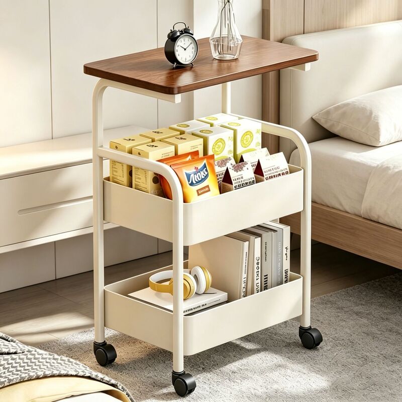 Desktop Trolley Storage Rack Multi-Layer Movable Home Living Room Sofa Snack Display Rack Bedside Storage Rack Desktop Trolley Storage Rack Multi-Layer Movable Home Living Room Sofa Snack Display Rack Bedside Storage Rack