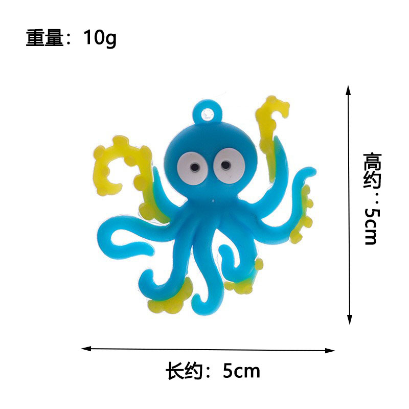 Ocean World pulpo azul (con la línea y la bola)