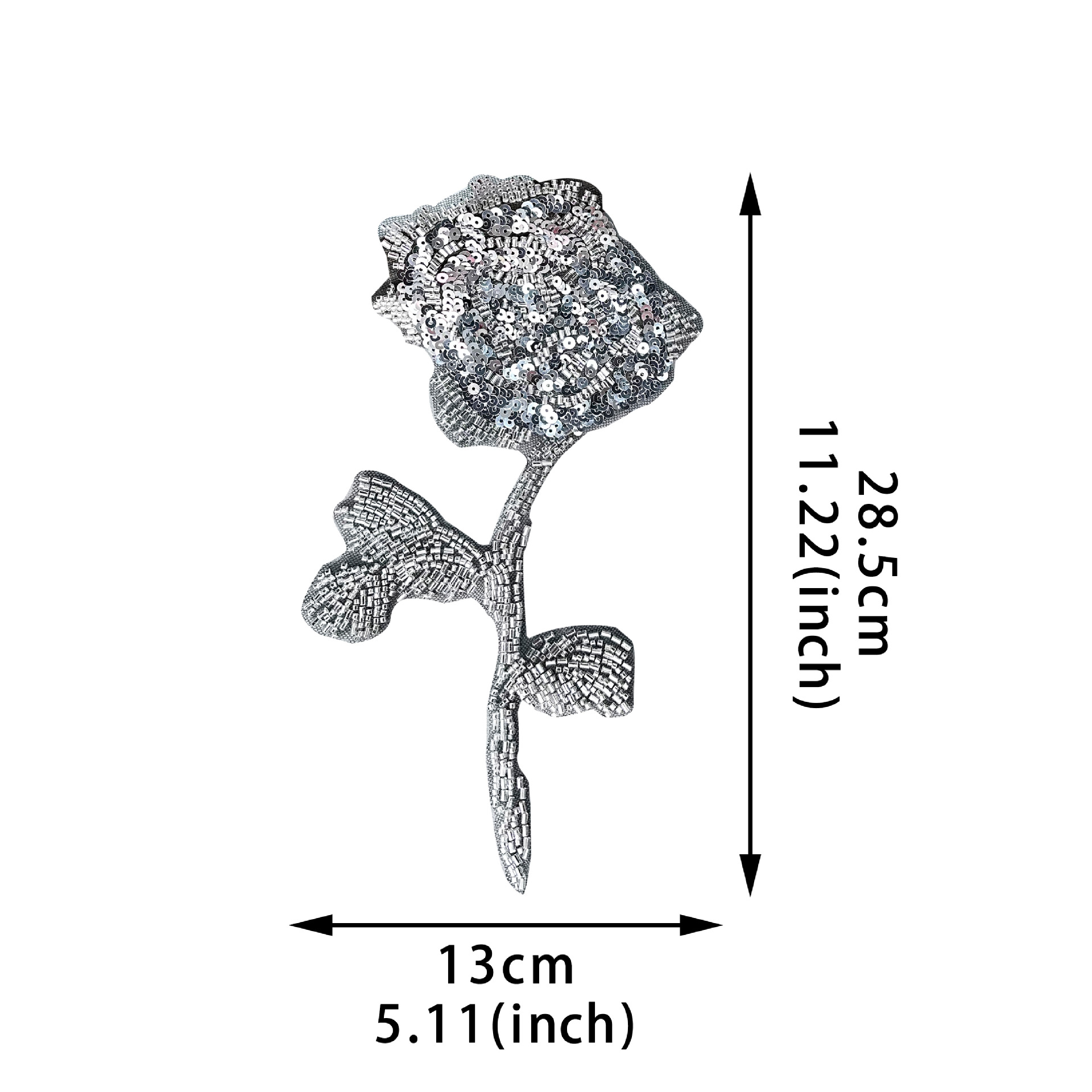 Nuevo transfronterizo tridimensional esquinilla cuentas clavos cuentas tela de encaje pegatinas flores ropa camisa de camisa decoración image 5