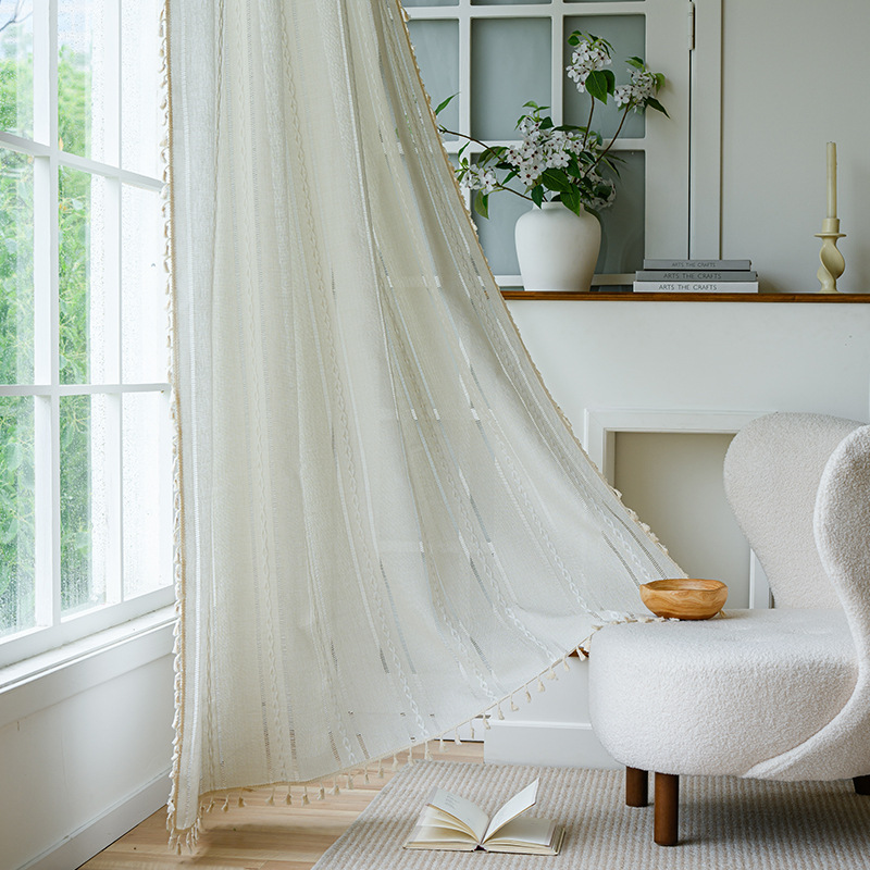 모카 스트라이프 오프화이트 펀치