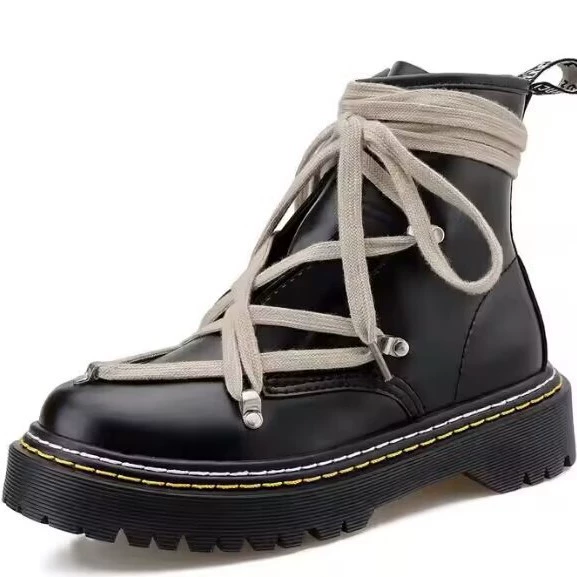 RO стиль женские сапоги темный пионер